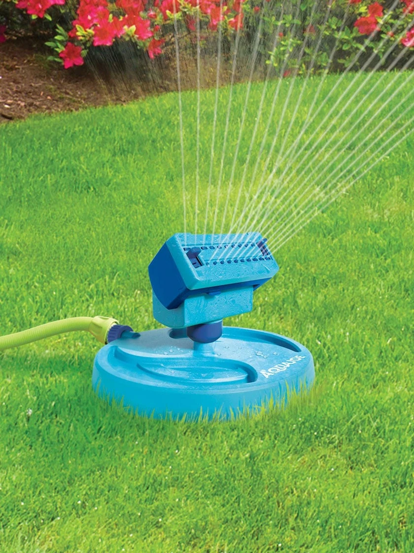 Green Works Shop -Green Works Shop 8612868 01v aqua joe 20 nozzle oscillating sprinkler
