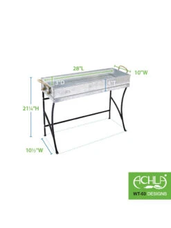 Achla Designs Trestle Plant Stand -Green Works Shop 8612886 05v