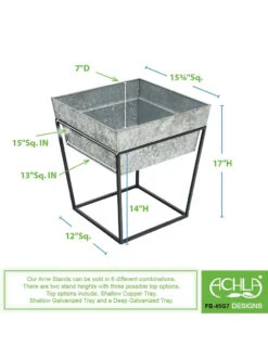 Achla Designs Arne Plant Stand -Green Works Shop 8612898 04v
