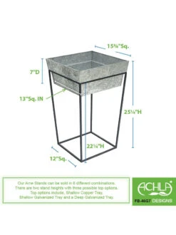 Achla Designs Arne Plant Stand -Green Works Shop 8612900 01v