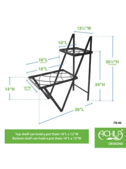 Achla Designs Duet Plant Stand -Green Works Shop 8612905 02v