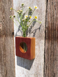 Wine Barrel Counter Top Vase Or Propagation Station -Green Works Shop 8613032mg 03v