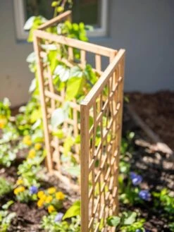 Bamboo Zig-Zag Trellis 24" X 36" -Green Works Shop 8613151 6459