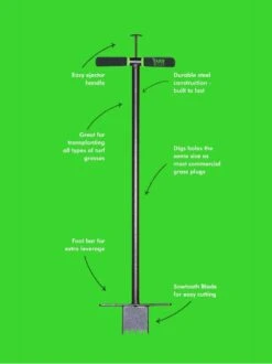 Yard Butler® Sod Plugger -Green Works Shop 8613169 02v