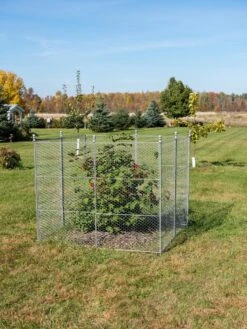 Tall Chicken Wire Critter Fence Extension Panel, Set Of 2 -Green Works Shop 8613262 0116