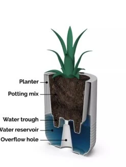 Arden Round Planter 19 Arden Round Planter -Green Works Shop 8613267 06V tif