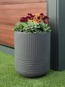 Arden Round Planter 15 Arden Round Planter -Green Works Shop 8613267 07V tif