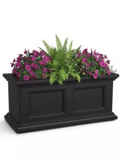 Fairfield Self-Watering Window Box, 2’ -Green Works Shop 8613268 02V tif