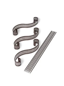 Scroll Linking Stakes, Set Of 3 -Green Works Shop 8613321 5899