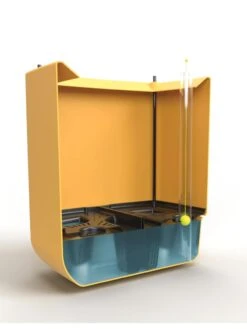 Oasis Self-Watering Tomato Planter With Trellis -Green Works Shop 8613440 crosssection