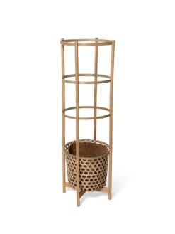 Elevated Bamboo Tomato Planter And Trellis -Green Works Shop 8613502 4683 elevated bamboo tomato planter and trellis