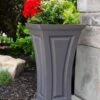 Cambridge Tall Planter, 28" Height -Green Works Shop 8613524 09V cambridge tall planter 28 inches