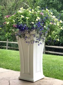 Cambridge Tall Planter, 28" Height -Green Works Shop 8613524 13V