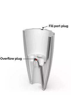 Sedona Tall Planter, 28" Height -Green Works Shop 8613525 08V