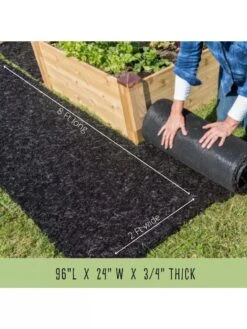 Recycled Rubber Walkway, 2' X 8' -Green Works Shop Rubber walkway 3
